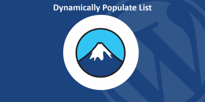 Contact Form 7 – Dynamically populate dropdown list