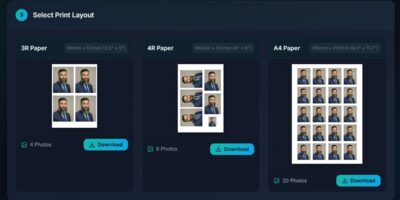 Passport Photo Print – Create Print-Ready Passport Photos Online