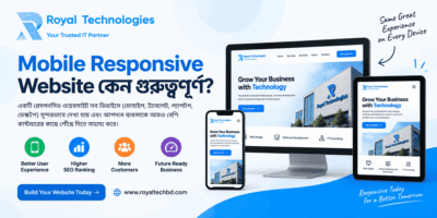 Mobile Responsive Website কেন গুরুত্বপূর্ণ?
