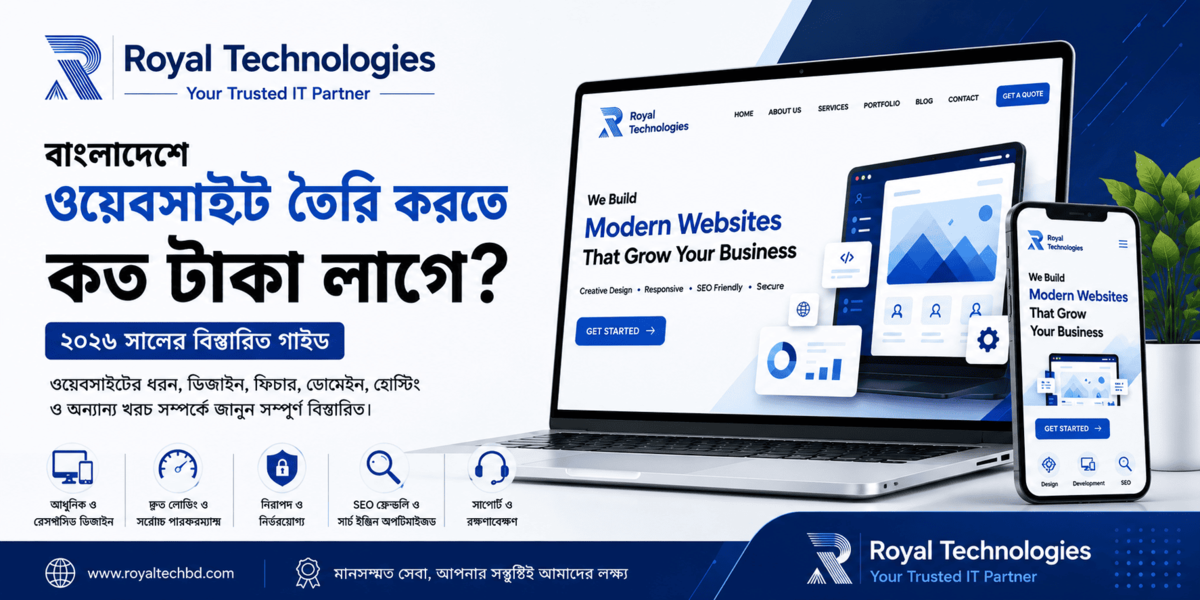 Website Development Cost in Bangladesh
