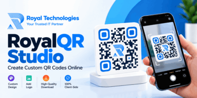 RoyalQR Studio: Free QR Code Generator Online